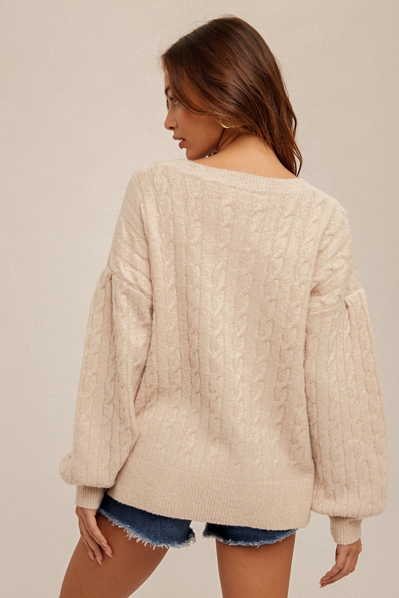 Finley Cable Sweater