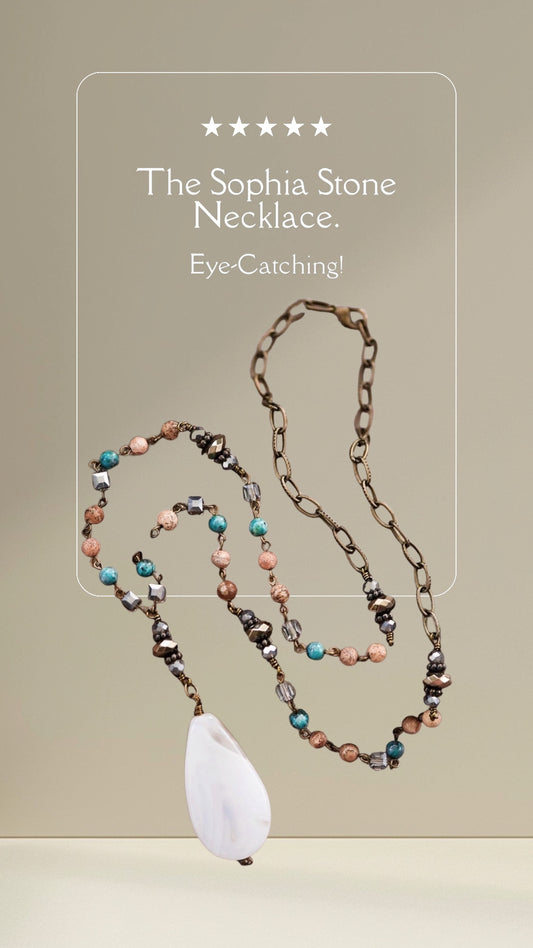 Sophia Stone Necklace