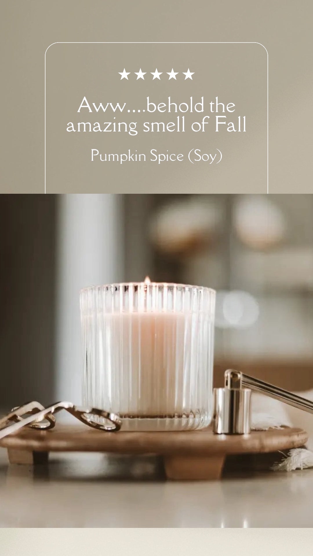 Pumpkin Spice Candle